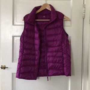 Uniqlo down vest